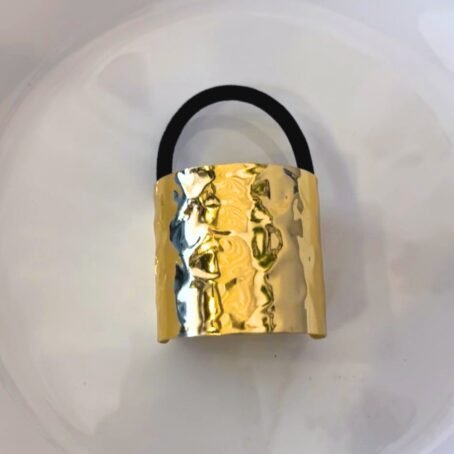 Gilded Grip - Metal Tug Hair ties