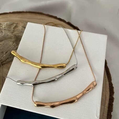 Twilight Bend - Silver necklace - Image 3