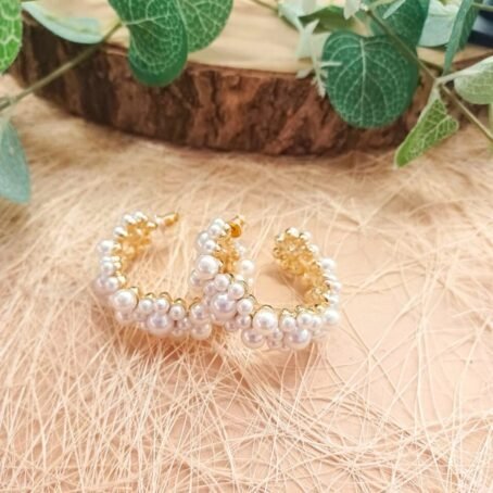 Purely Pearls - Bali Earrings