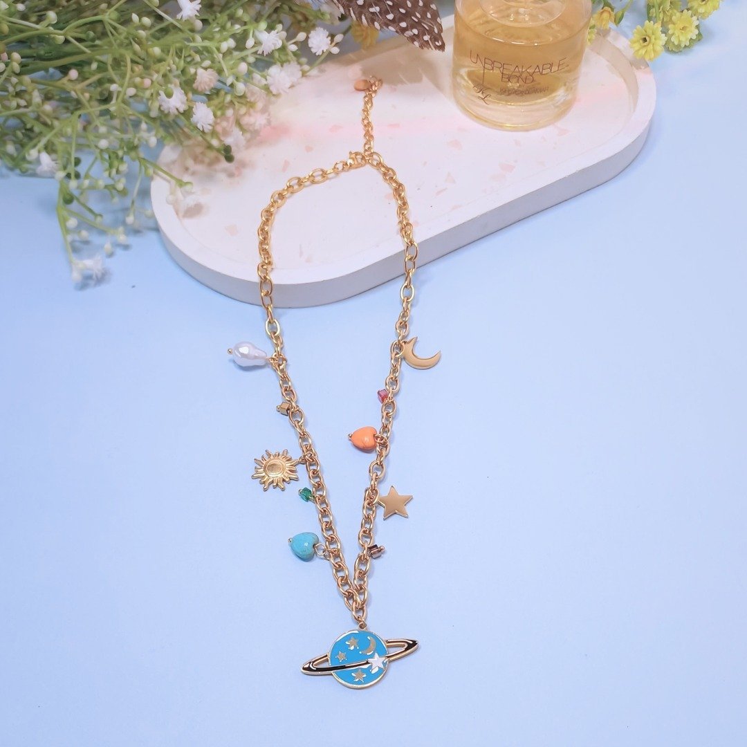 Cosmic Bloom Necklace - Image 3