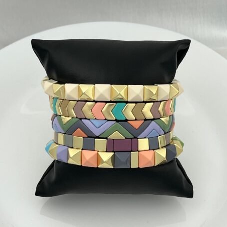 Ivory Triangle Harmony Bracelet - Image 4