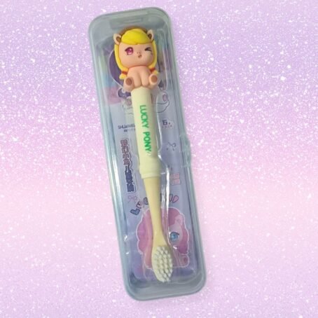 yellow toothbrush for kids
