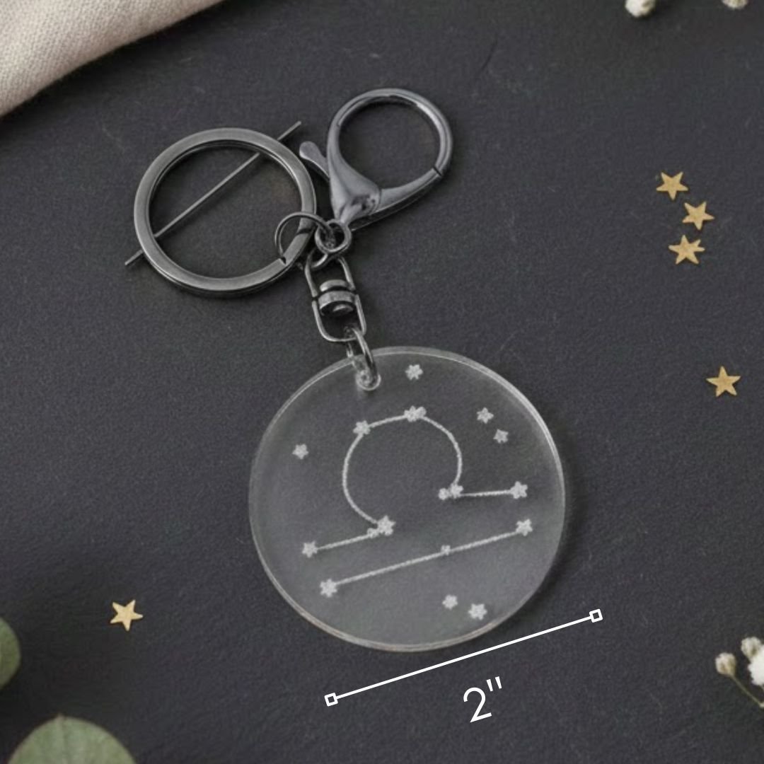 Astrology keychains - gifts for him/her
