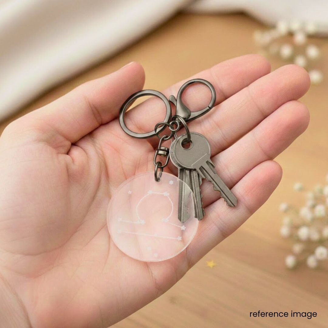Acrylic key chains for women