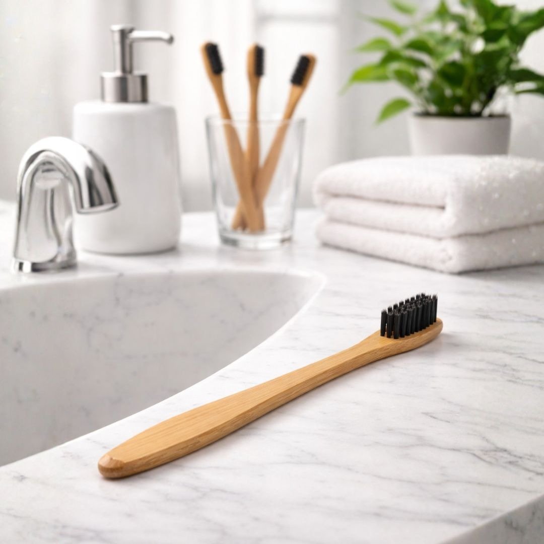 Bamboo charcoal toothbrush