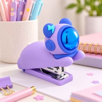 Silicone Premium Astronaut Stapler – Purple Space Design