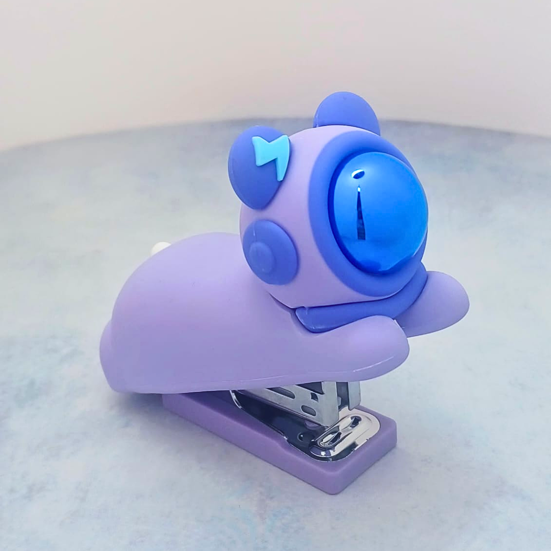 Cute Purple Astronaut Stapler