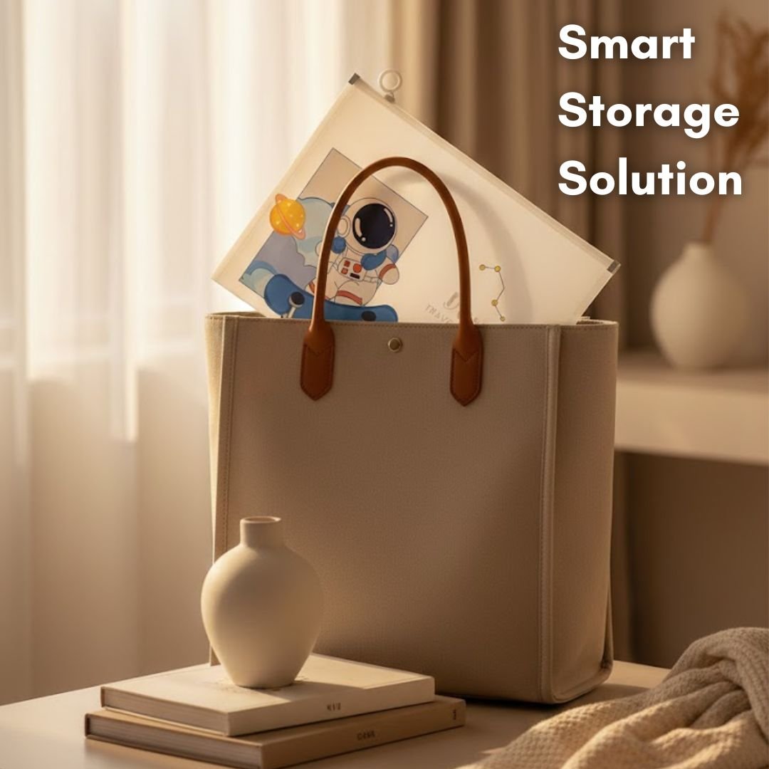 Space Astronaut A4 Zipper Folder