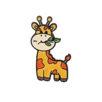 Cute Giraffe Enamel Pin | Premium Lapel Badge for Bags & Jackets