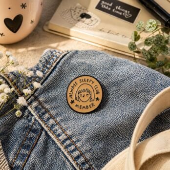 Always Sleepy Club Member Enamel Pin