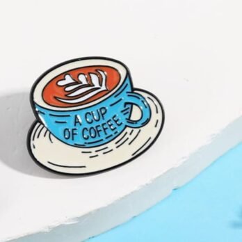 I Love Coffee Enamel Pin (Copy)