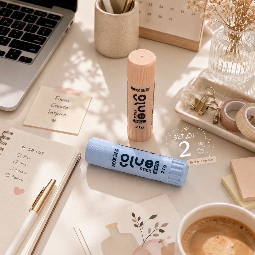21g Glue Sticks Set of 2 | Strong Adhesive Glue for School, Office & Crafts - Image 3