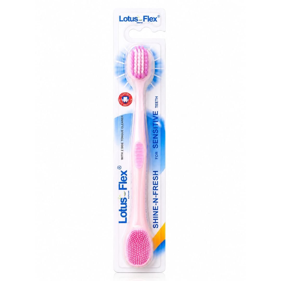 lotus-flex-pink-toothbrush-white-background