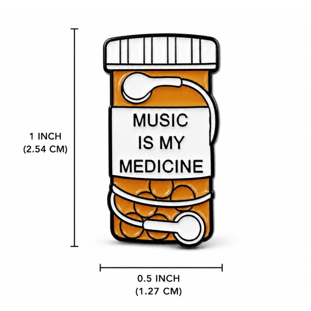 Enamel Pin for Music lovers