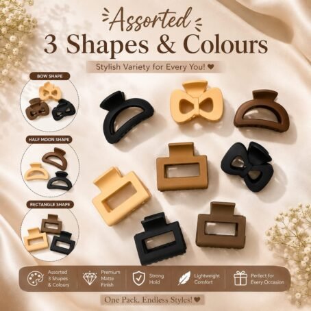 HAIR CLIPS - LOGO - SET OF 3 - NEW Three-Hole Hair Clips | Hobby Lobby | 130443 main image 4