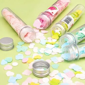 Paper Soap Sheets Test Tube Set of 2 | Assorted Aroma & Colours